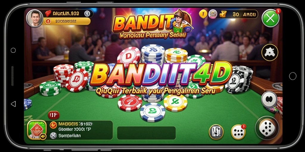 Tampilan gameplay BANDIT4D yang seru dan menarik.