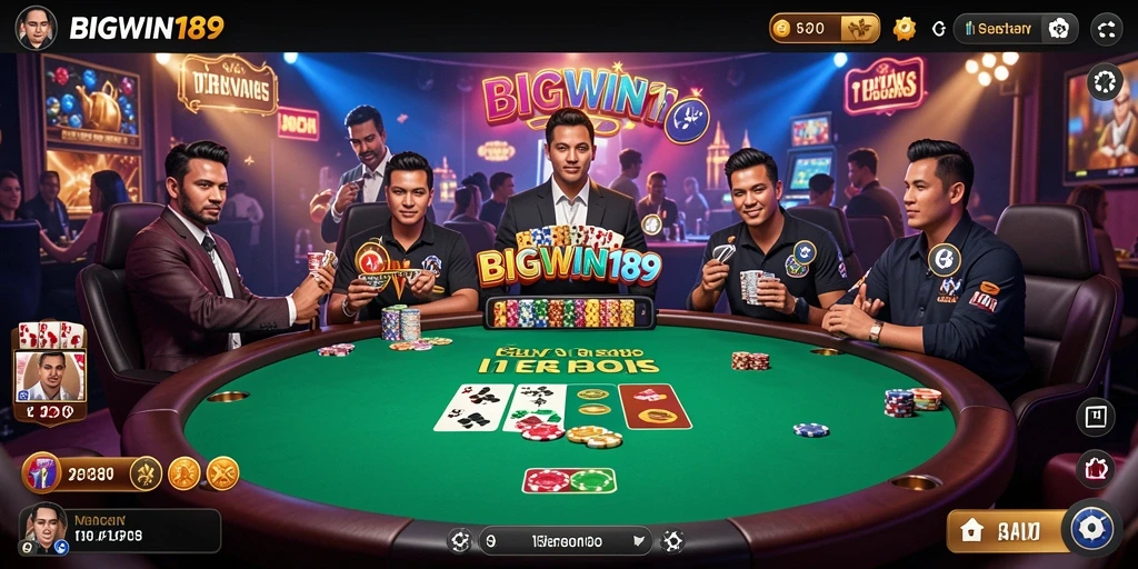 Gameplay menarik dan interaktif dari BIGWIN189 Live Casino.
