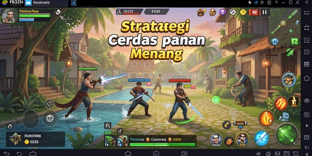 Screenshot FB333 menampilkan aksi strategis yang intens dan menegangkan.