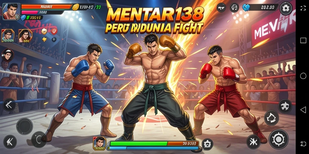 Gameplay menegangkan dengan aksi pertarungan yang dinamis.
