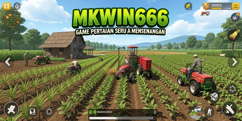 Gameplay seru MKWIN666 dengan pertanian yang memikat.