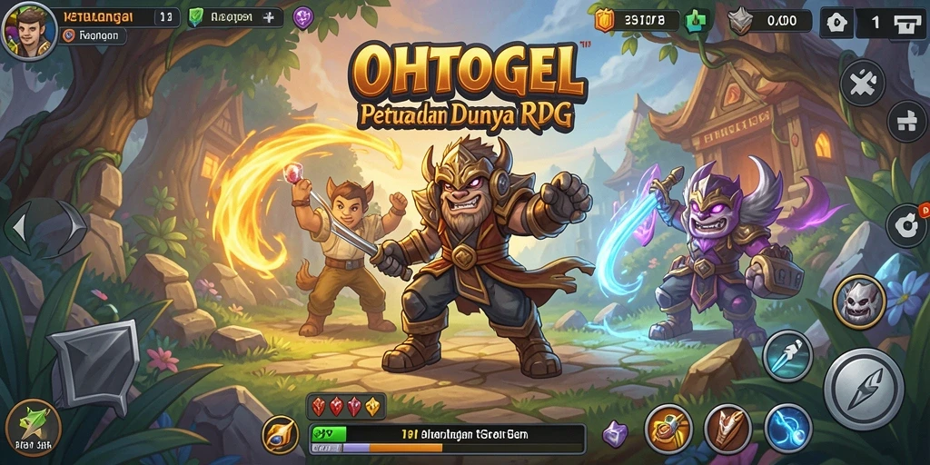 Tampilan gameplay RPG OHTOGEL yang mendebarkan dan penuh tantangan.