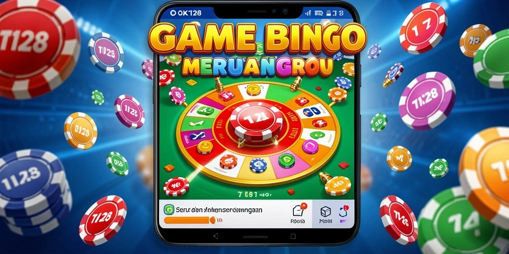 Tampilan gameplay seru dari OLX128 yang menampilkan Bingo.