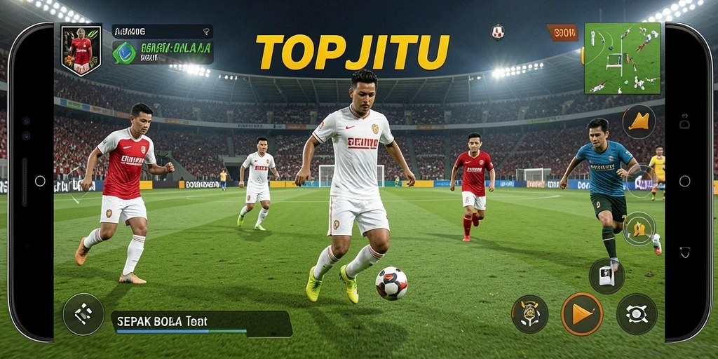Gameplay seru dan menarik dari TOPJITU dalam aksi.